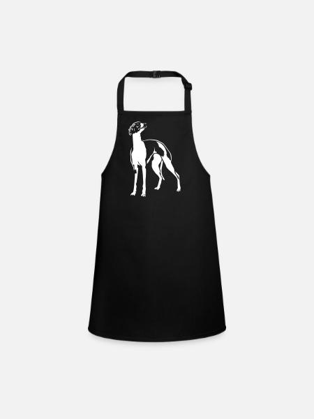 Whippet - Tablier Enfant - noir - Devant
