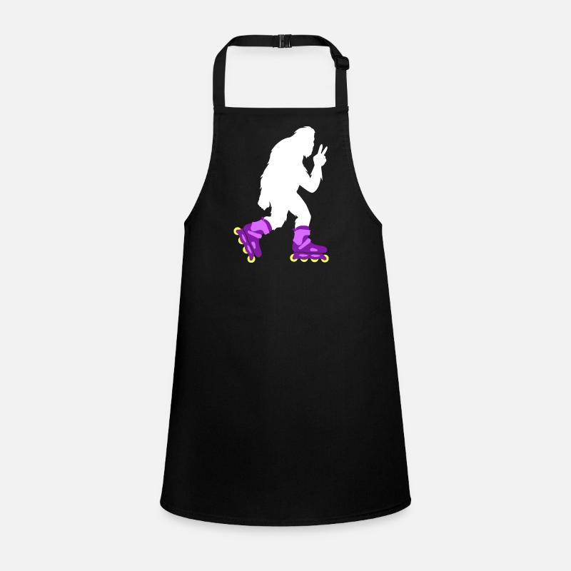 Bigfoot Roller Skating Roller Derby Gift Children's Apron
