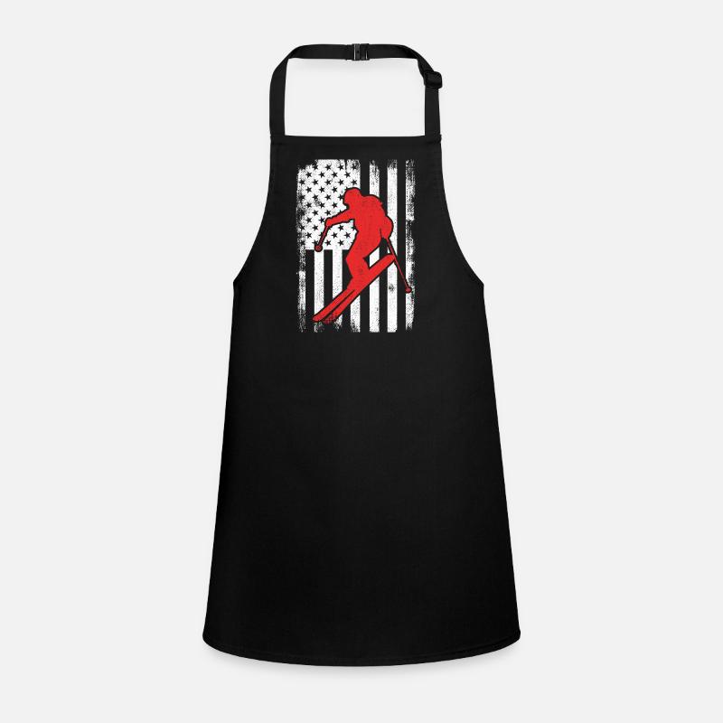 July 4 Ski USA Children's Apron