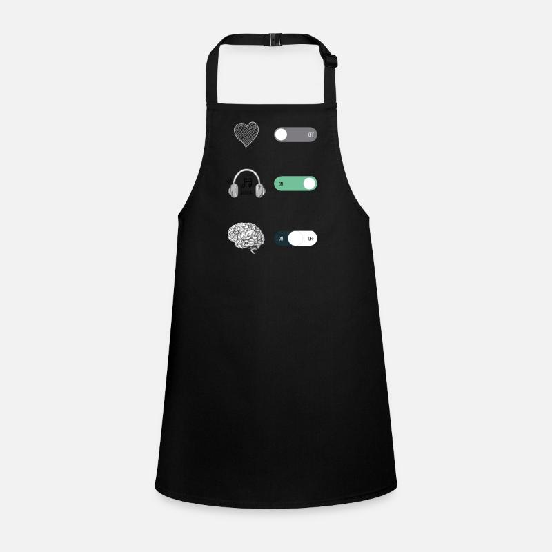 MOBILE BUTTON SMARTPHONE SYMBOL Children's Apron