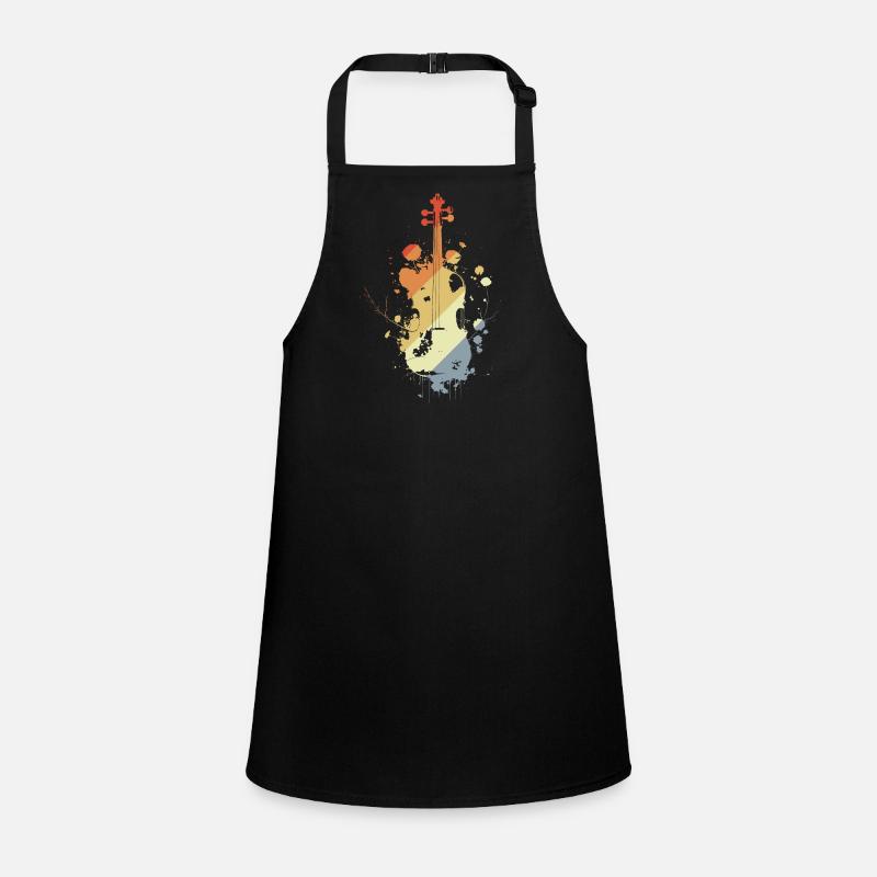 Violin Retro Children's Apron