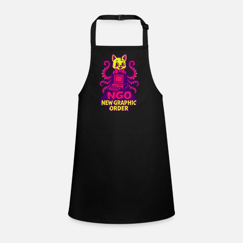 Cute Cthulhu Children's Apron