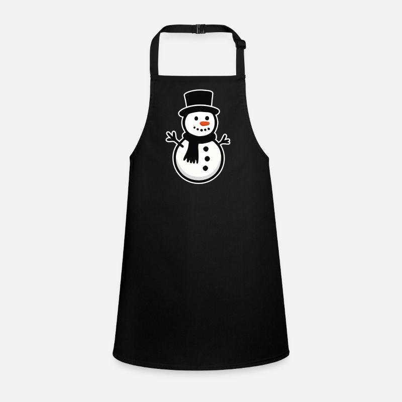 Schneemann Schürze für Kinder