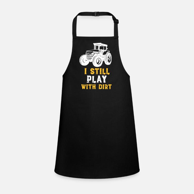 Tractor & Dirt Children's Apron