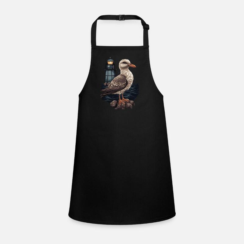Phare Seagull Seabird Tablier Enfant