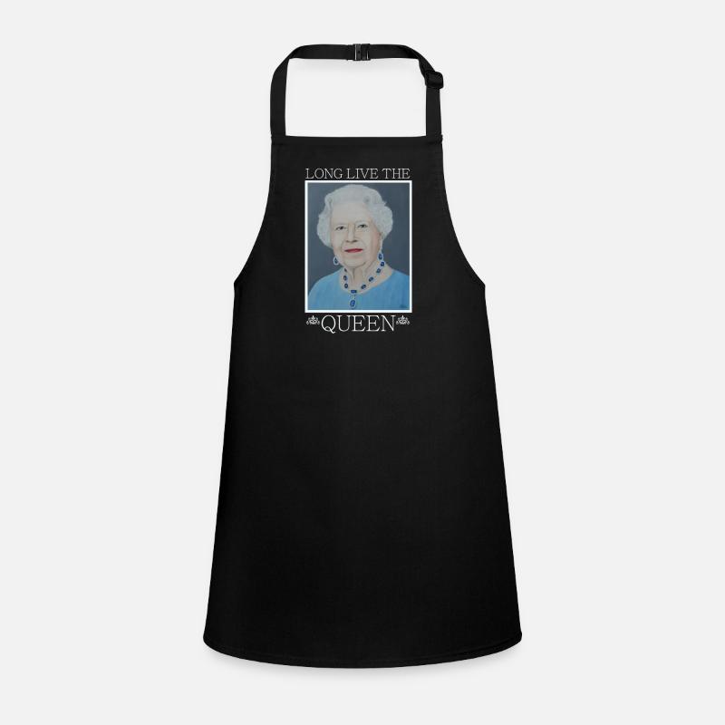 Königin von England Elisabeth - Geschenkidee Schürze für Kinder
