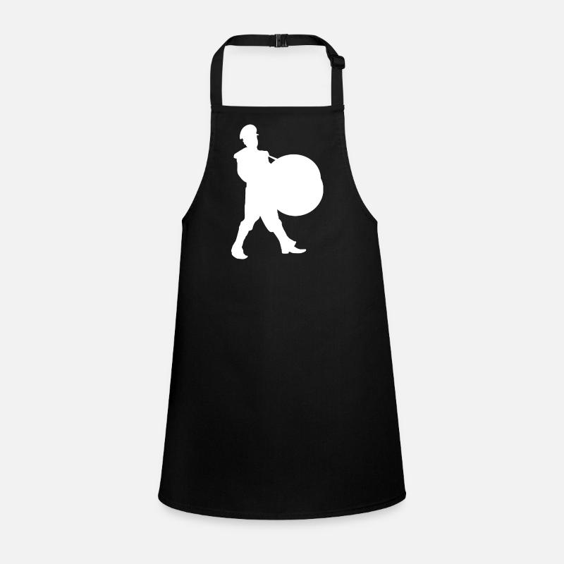 Silhouette du Héros de l’Écran Tablier Enfant