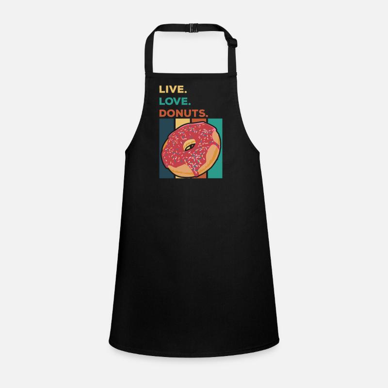 Live. Love. Donuts Children's Apron