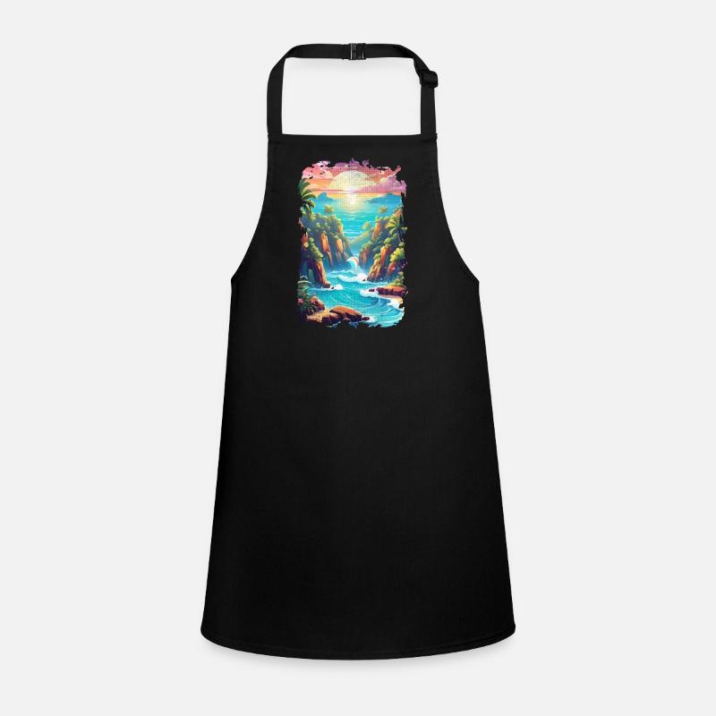 plage vacances soleil mer Tablier Enfant