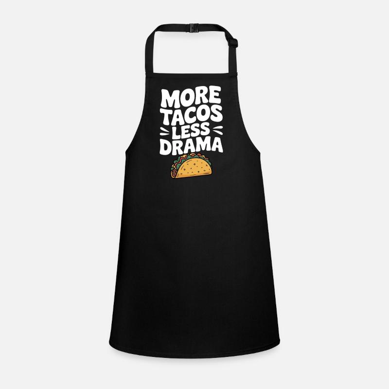 Plus de tacos, moins de drame Tablier Enfant