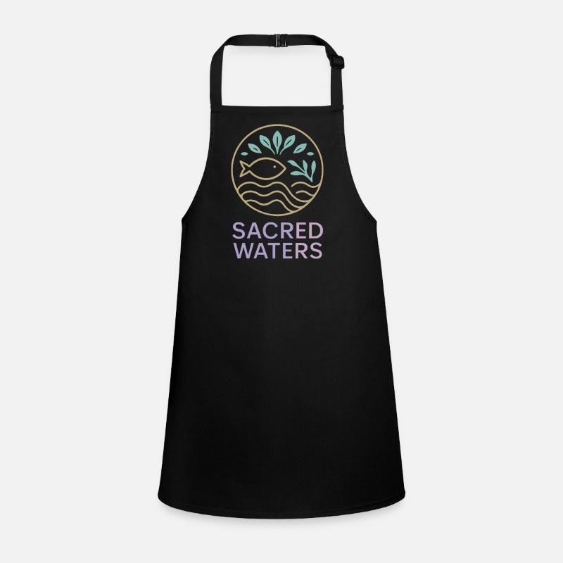 Sacred Waters (Heilige Wasser) Schürze für Kinder