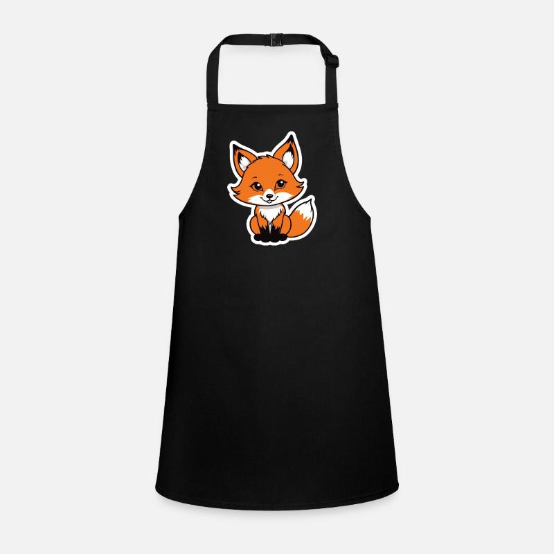 Fox Illustration Children's Apron