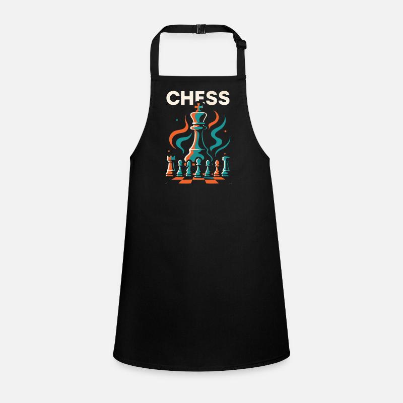 King's Move – Chess Meets Style Children's Apron