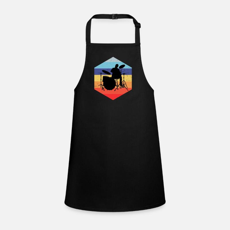 Drumming Drum Kit Drums Women Children's Apron