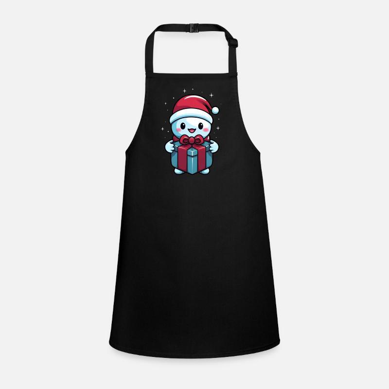 Lieblicher Schneeman Schürze für Kinder