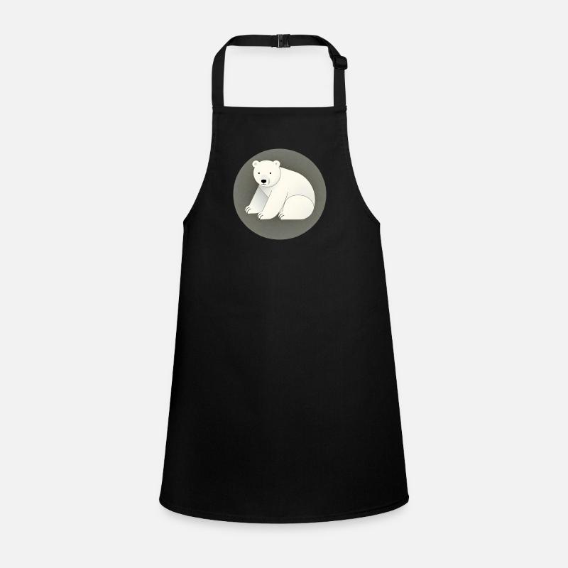 Cute polar bear Children's Apron