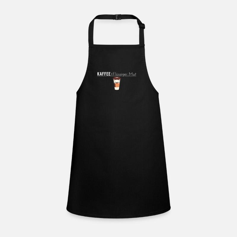 Coffee: Liquid Courage - Coffee Saying Children's Apron