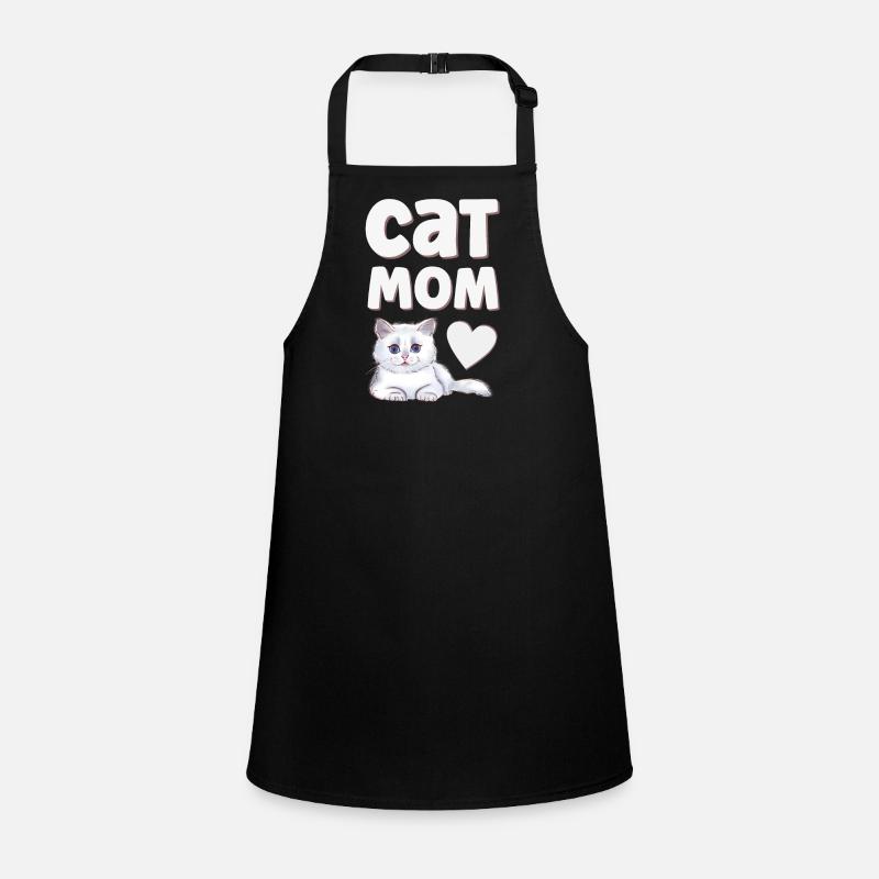 Katze Katzen Schürze für Kinder