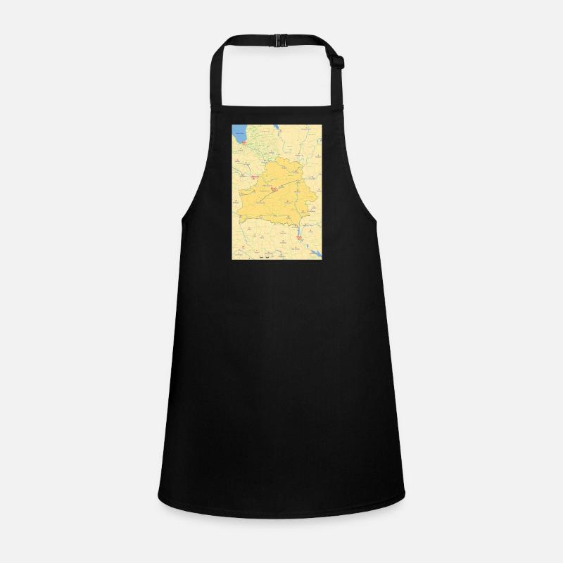 Belarus Map Belarus Children's Apron