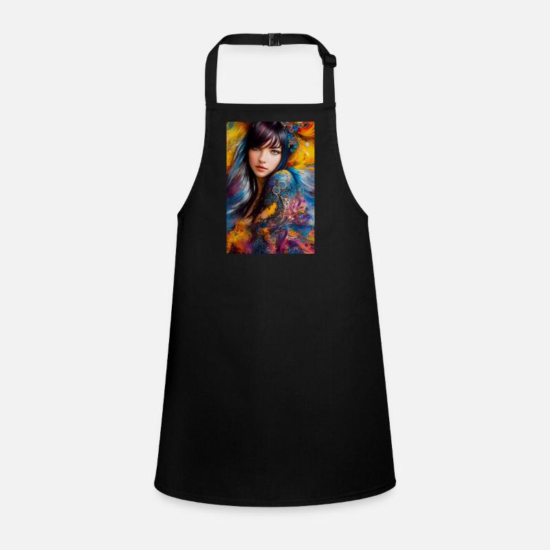Beauté colorée 9 Tablier Enfant