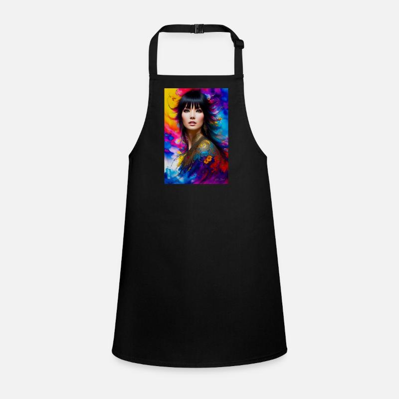 Beauté colorée 2 Tablier Enfant