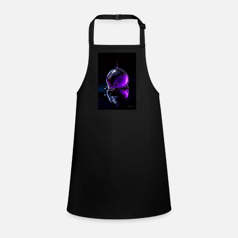 Gouttes violettes 7 Tablier Enfant