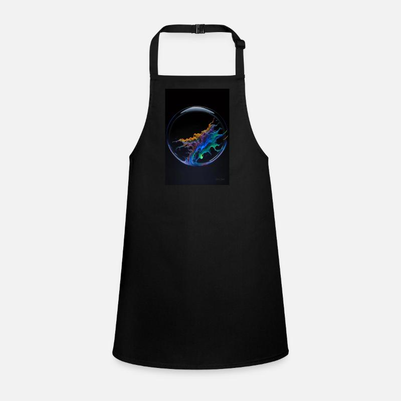 Kaos in einer Blase regenbogen 4 Schürze für Kinder