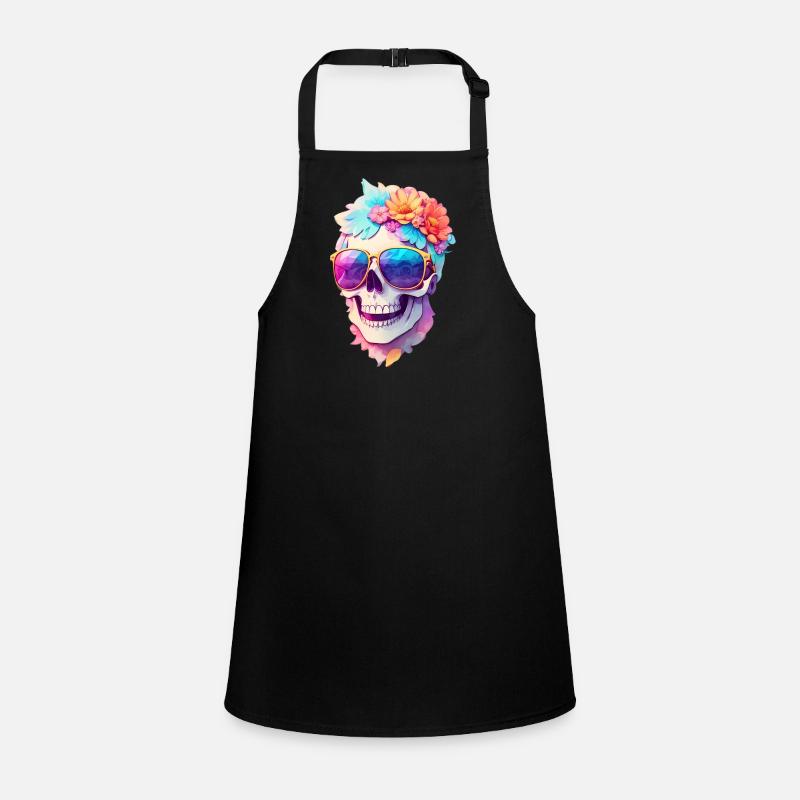 Skull Children's Apron