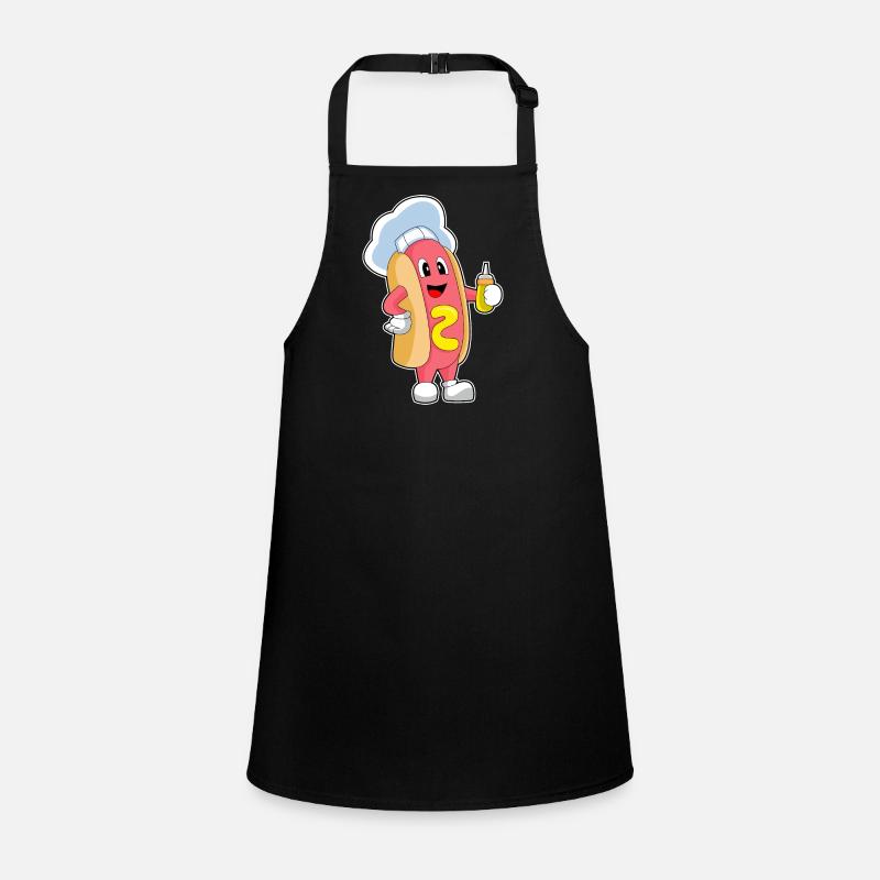 Moutarde Hot Dog Cook Tablier Enfant