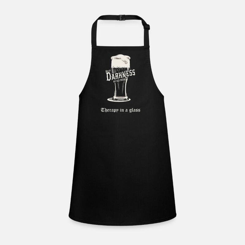 Hello Darkness – Therapy in a Glass Children's Apron