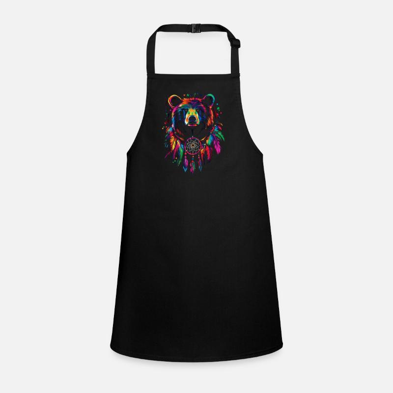 Bear with Dream Catcher Children's Apron