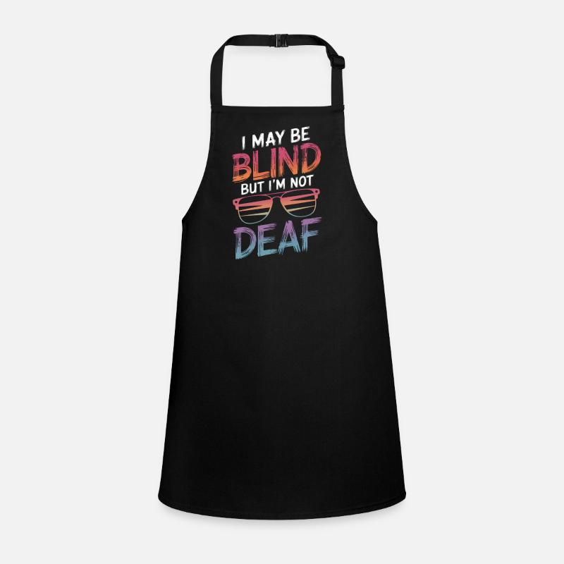 Blind blindness Visually impaired people Children's Apron