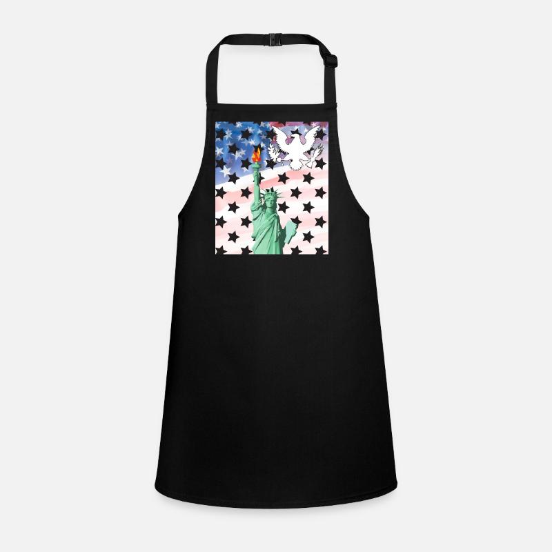 USA, Freiheitsstatue Schürze für Kinder