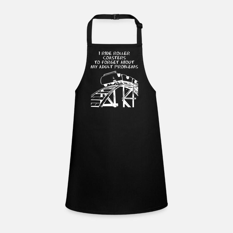 I Ride Roller Coaster Children's Apron