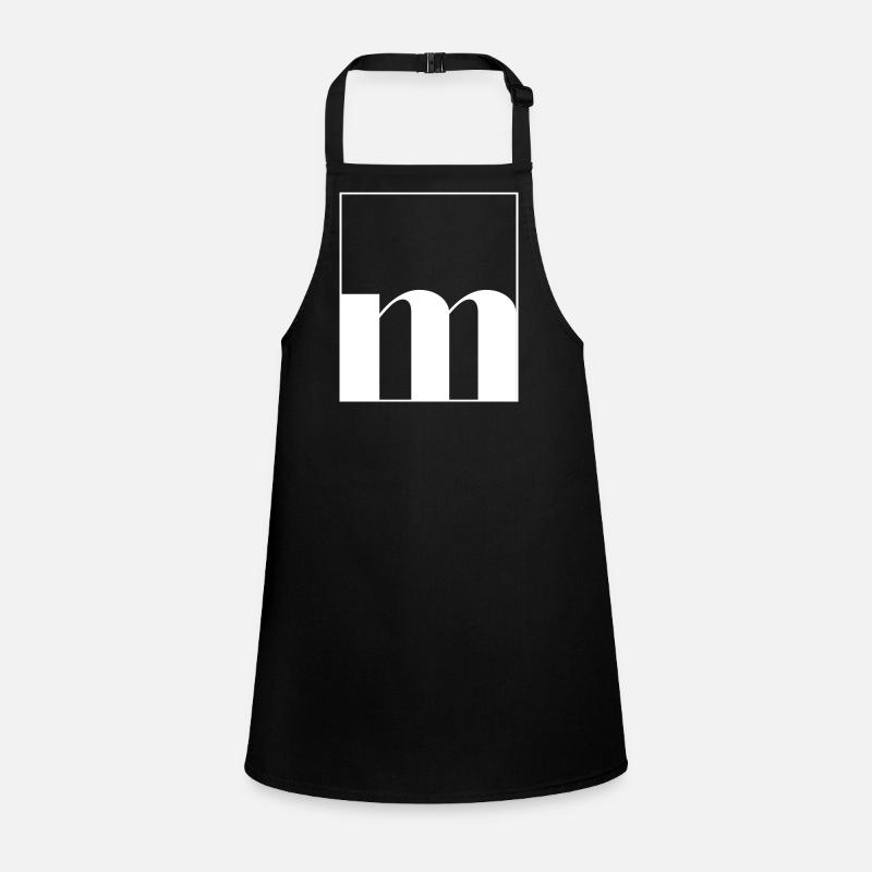 Lettre alphabet m Tablier Enfant
