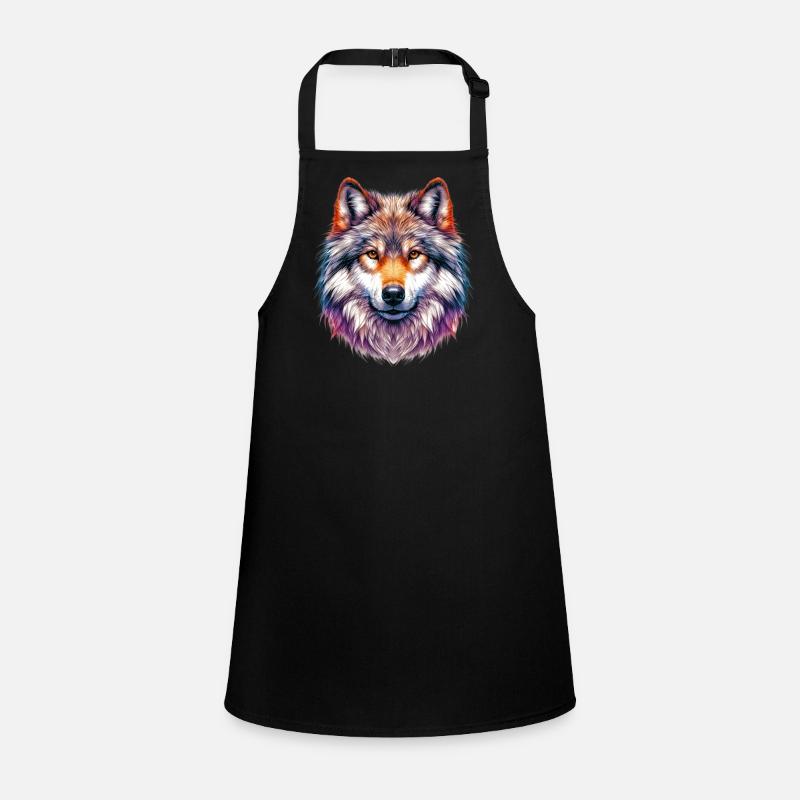 Wolf Schürze für Kinder