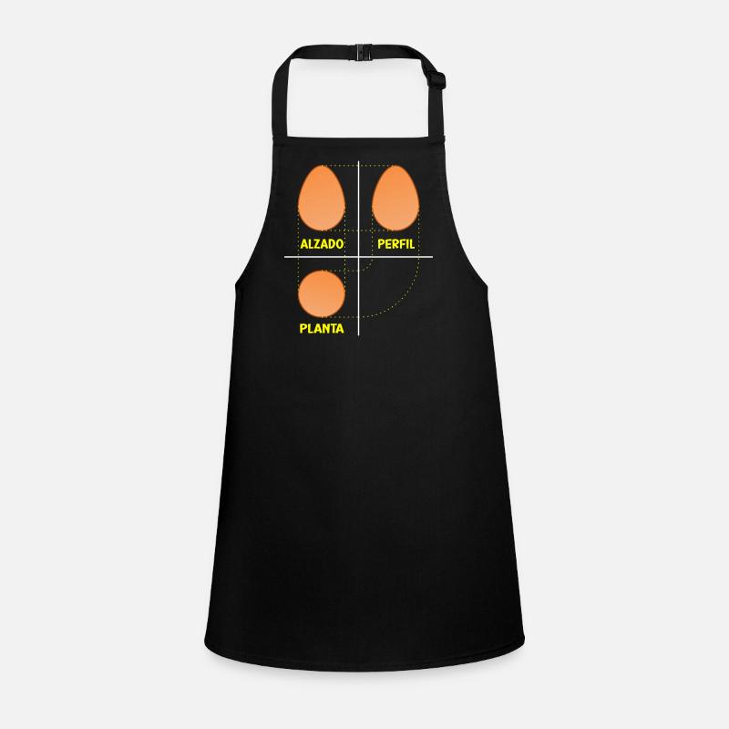 Dihedral egg system for architects Children's Apron