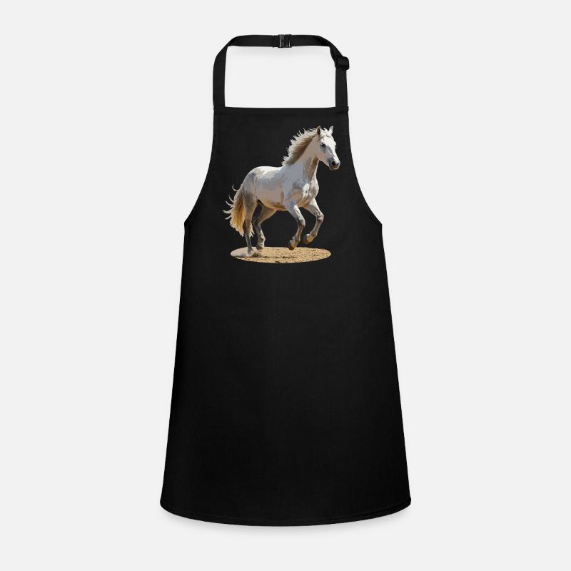 Cheval camarguais Tablier Enfant
