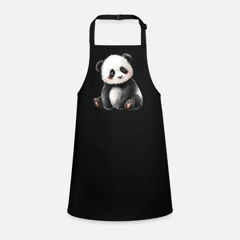Mignon bébé panda Tablier Enfant