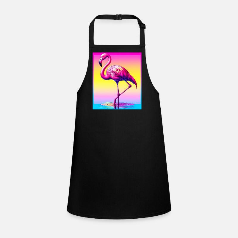 Flamingo Schürze für Kinder