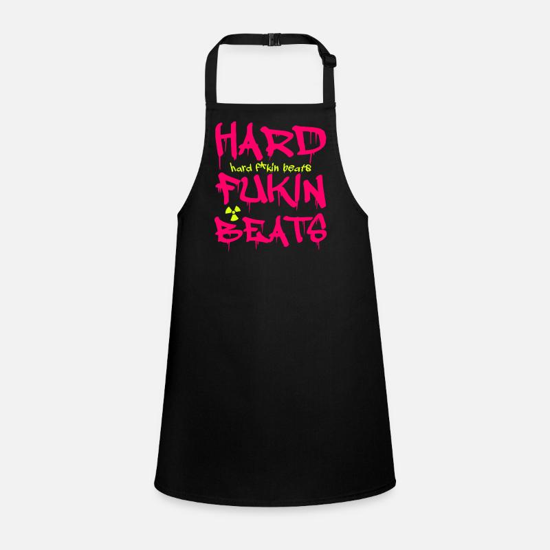 Hard Fukin Beats Graffiti Tee Schürze für Kinder