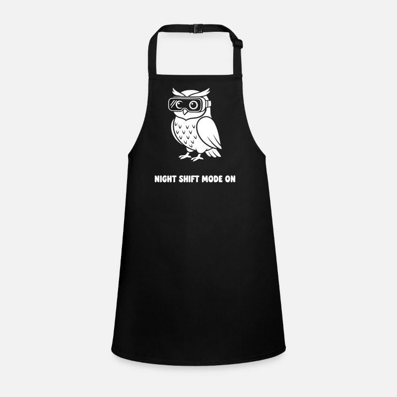 Nachtmodus Eule mit VR-Brille Schürze für Kinder