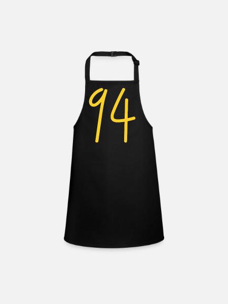 94 - Children's Apron - black - Front