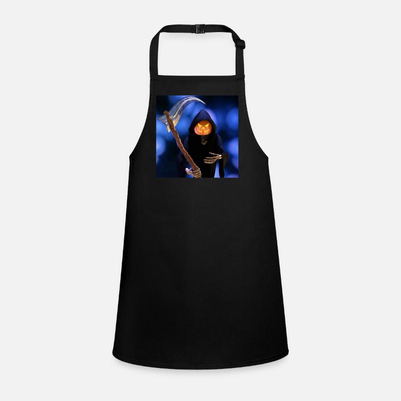 The Grim Reaper for Halloween Children's Apron