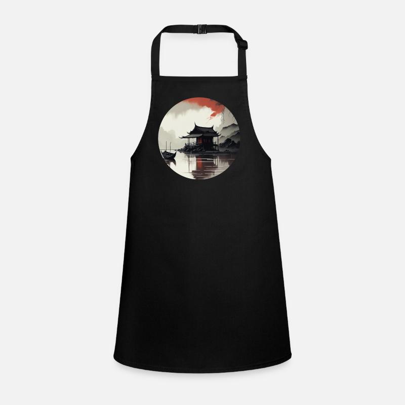Asian landscape Children's Apron