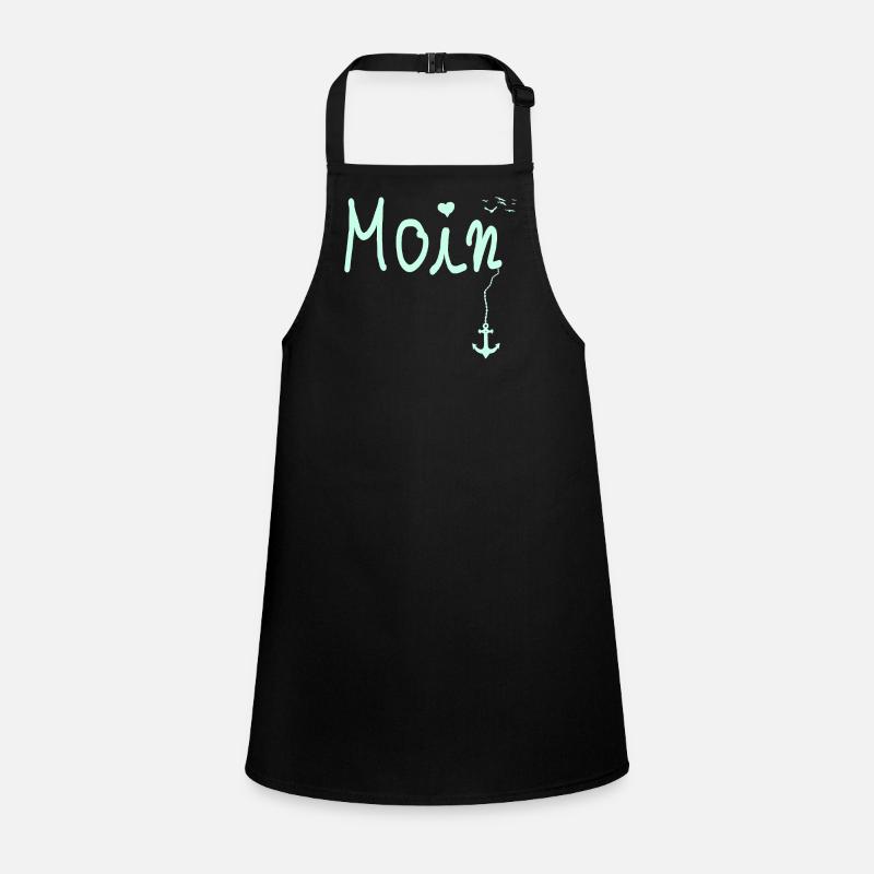 Moin Welcome Moin with Seagull Children's Apron