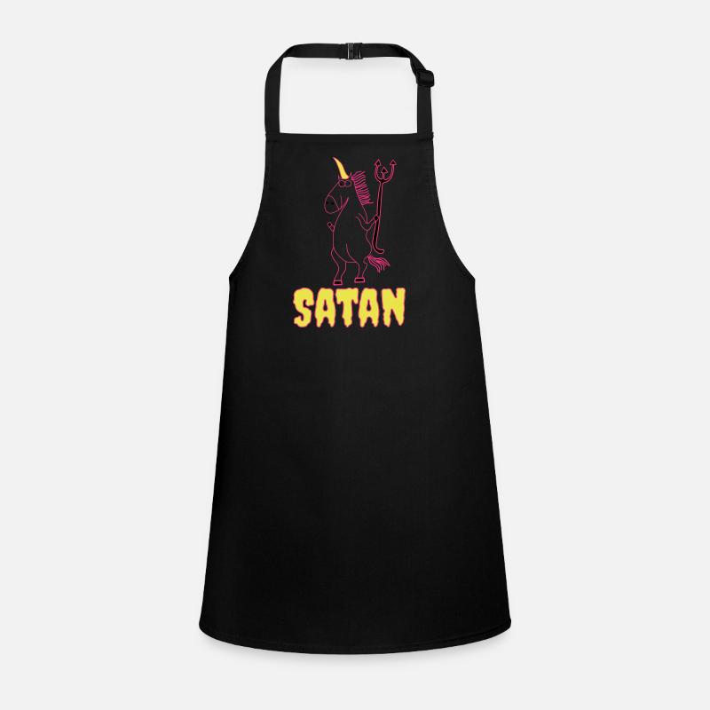 Licorne licorne mal Satan Tablier Enfant