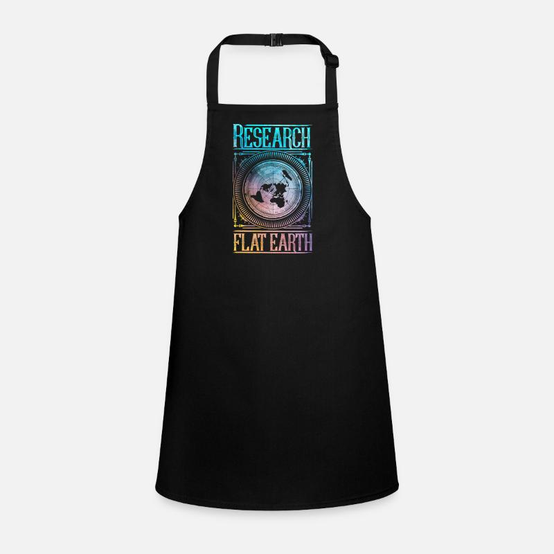 Research Flat Earth Children's Apron