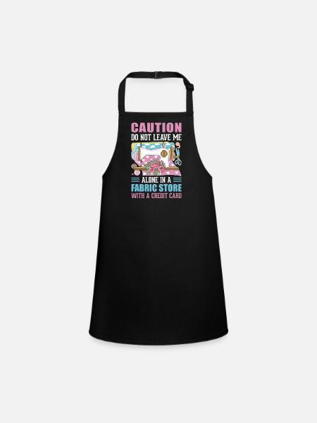 Couture - Tablier Enfant - noir - Devant