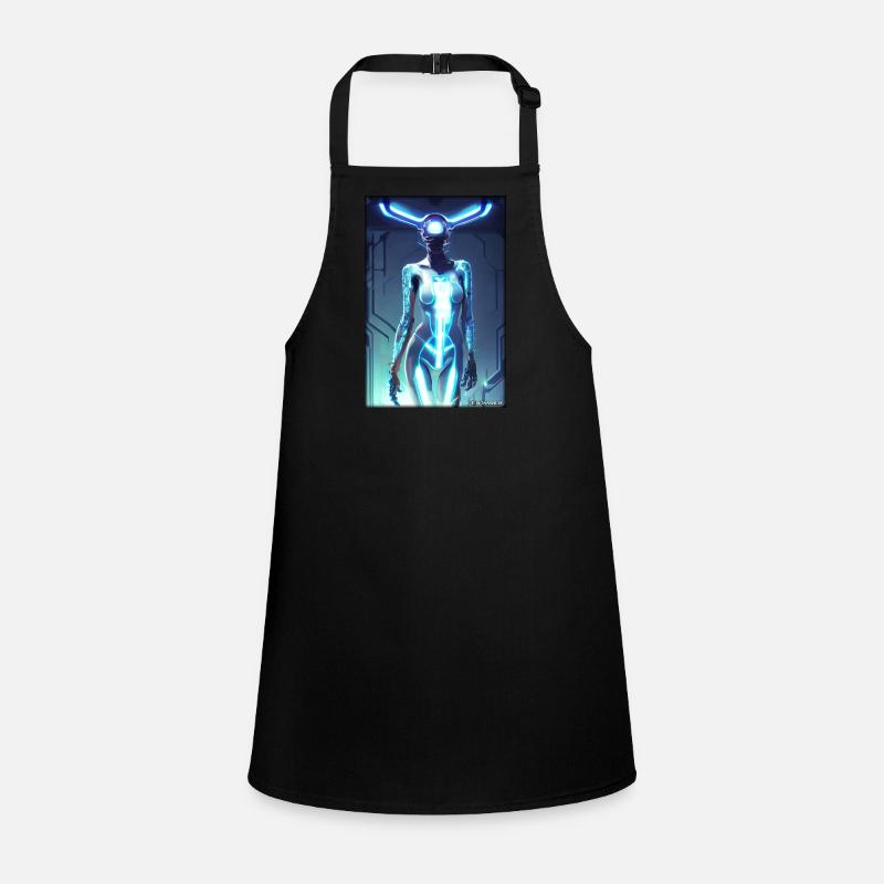 Robot Future Science Sci-Fi Machine Children's Apron